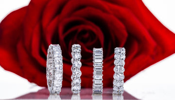 Valentine's Day Eternity Diamond Rings