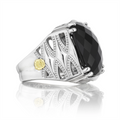 Tacori Rings in Mixed Metals containing Black onyx SR13119