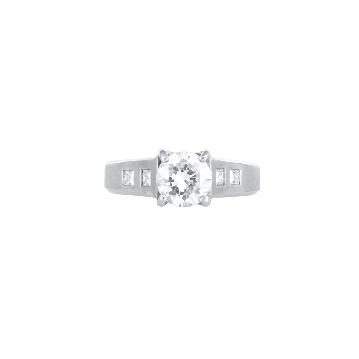 Jeff Cooper Jewelry in Platinum/Palladium R-2993/P-PLAT