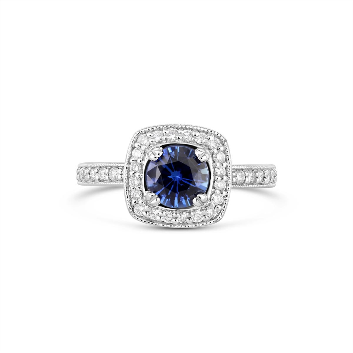 Ritani Rings in White Gold containing Multi-gemstone, Diamond, Sapphire 117282