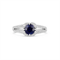 Ritani Rings in White Gold containing Multi-gemstone, Diamond, Sapphire 117489