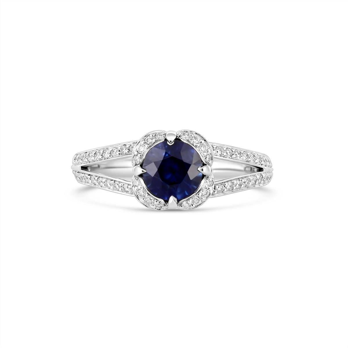 Ritani Rings in White Gold containing Multi-gemstone, Diamond, Sapphire 117489