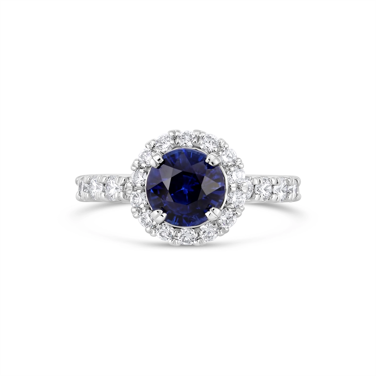 Ritani Rings in White Gold containing Multi-gemstone, Diamond, Sapphire 117545