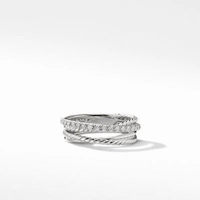 csv_image David Yurman Ring in Silver containing Diamond R07436DSSADI65
