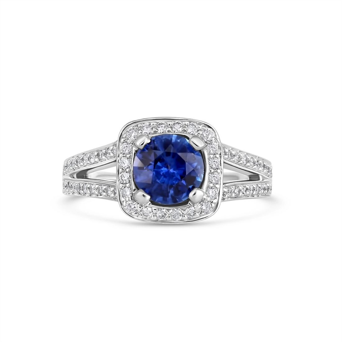 Ritani Rings in White Gold containing Multi-gemstone, Diamond, Sapphire 125078