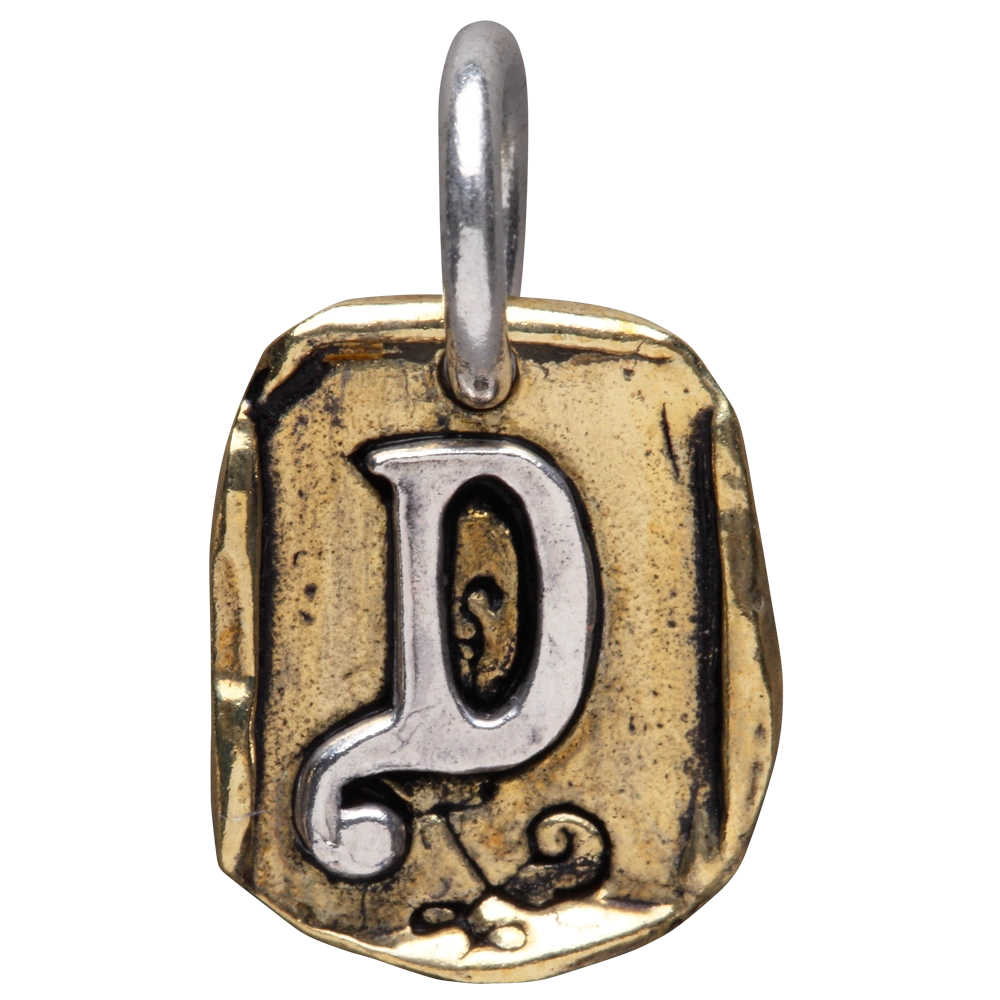 Waxing Poetic Pendants in Mixed Metals M520-D