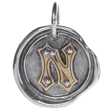 Waxing Poetic Pendants in Mixed Metals M550-N