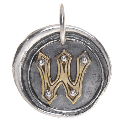 Waxing Poetic Pendants in Mixed Metals M550-W
