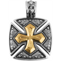 Konstantino Pendants in Mixed Metals STKJ297-300