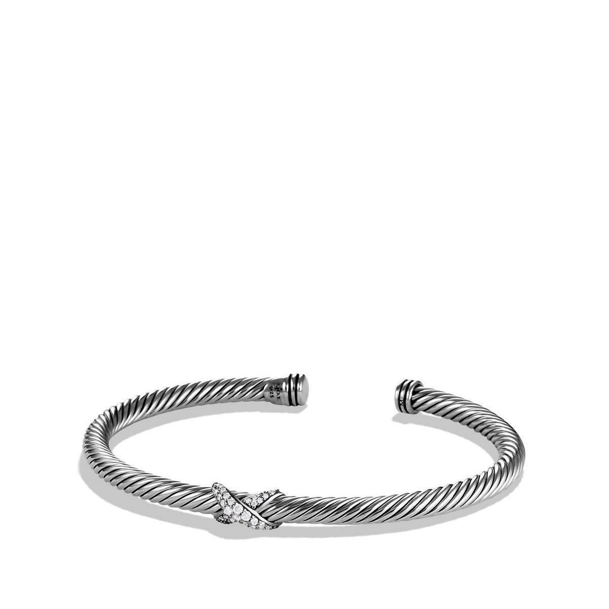 David Yurman Bracelets in Silver containing Diamond B11294DSSADIM