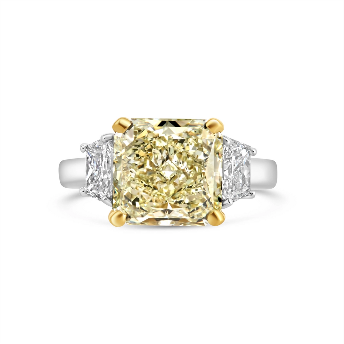 Rings Engagement Rings in Platinum/Palladium containing Diamond 138553
