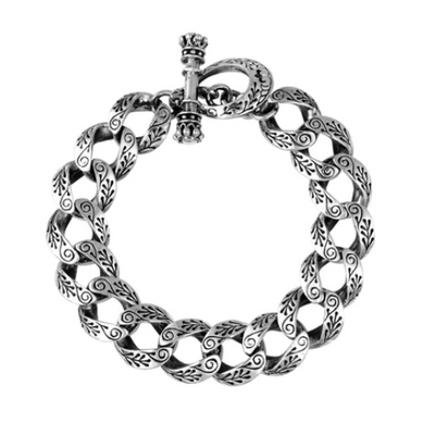 csv_image King Baby Studio Bracelet in Silver K42-5142-8.75