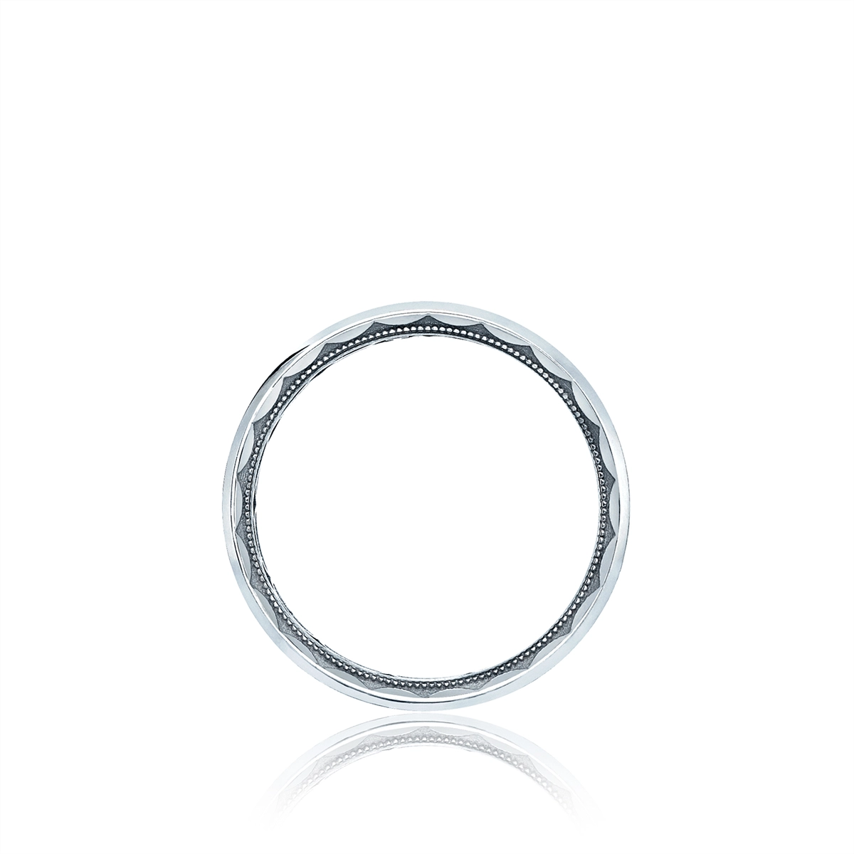 Tacori Wedding Rings in White Gold 107-5WB