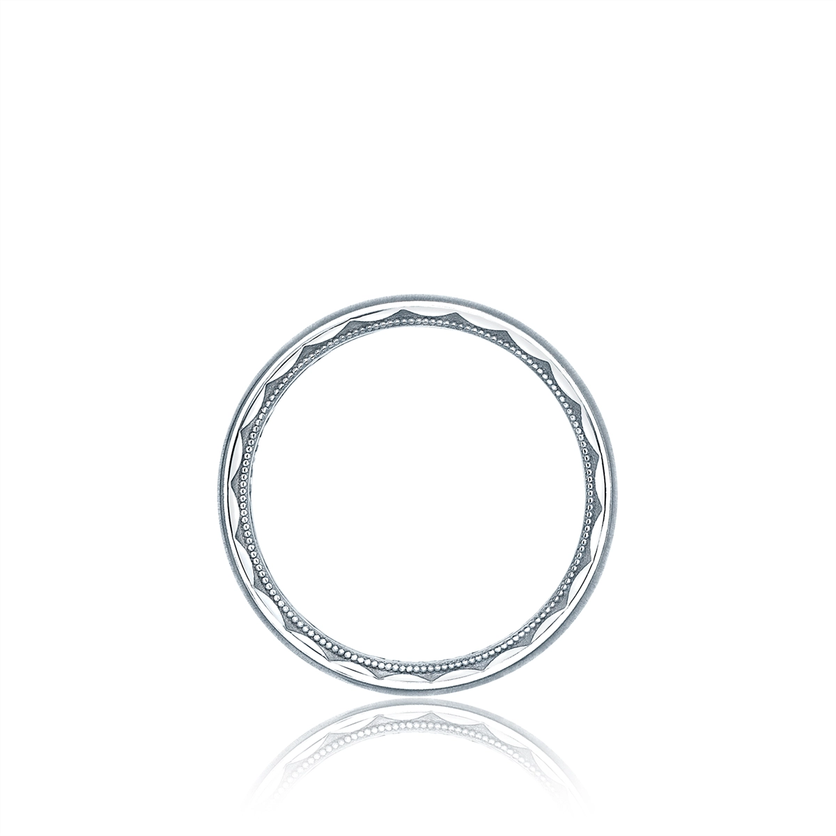 Tacori Wedding Rings in White Gold 111-7WB