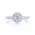 Tacori Engagement Rings in White Gold containing Diamond 59-2 RD 6.5 W