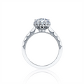 Tacori Engagement Rings in White Gold containing Diamond 59-2 RD 6.5 W