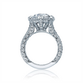 Tacori Engagement Rings in Platinum/Palladium containing Diamond HT 2603 RD 9.5