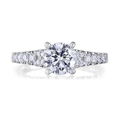 csv_image Scott Kay Engagement Ring in White Gold containing Diamond 31-SK8053ERW-E.00