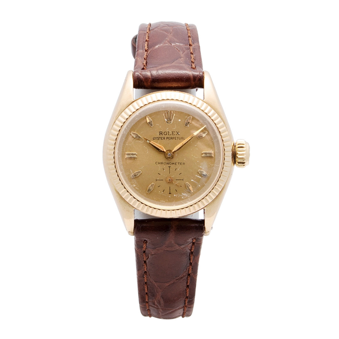 Preowned Rolex watch in Yellow Gold 6509