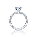 Tacori Engagement Rings in White Gold containing Diamond HT 2545 RD 6 W
