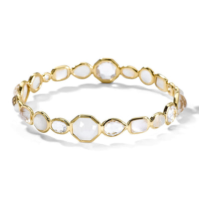 csv_image Ippolita Bracelet in Yellow Gold containing Mother of pearl, Moonstone, Quartz, Other, Multi-gemstone GB237FLIRT