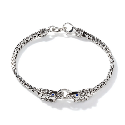 John Hardy Bracelets in Silver containing Sapphire BBS651041BSPXUS