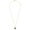 Ippolita Necklaces in Yellow Gold containing London blue topaz, Multi-gemstone, Diamond GN266LBTDIA