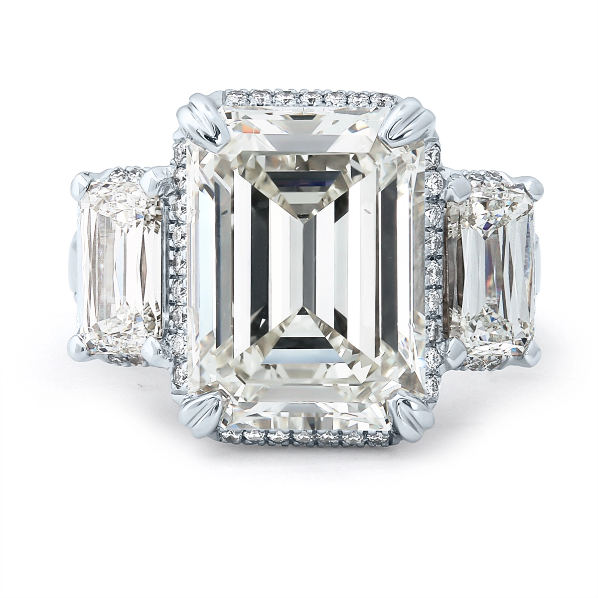 Rings Jewelry in Platinum/Palladium 235595