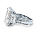Rings Jewelry in Platinum/Palladium 235595