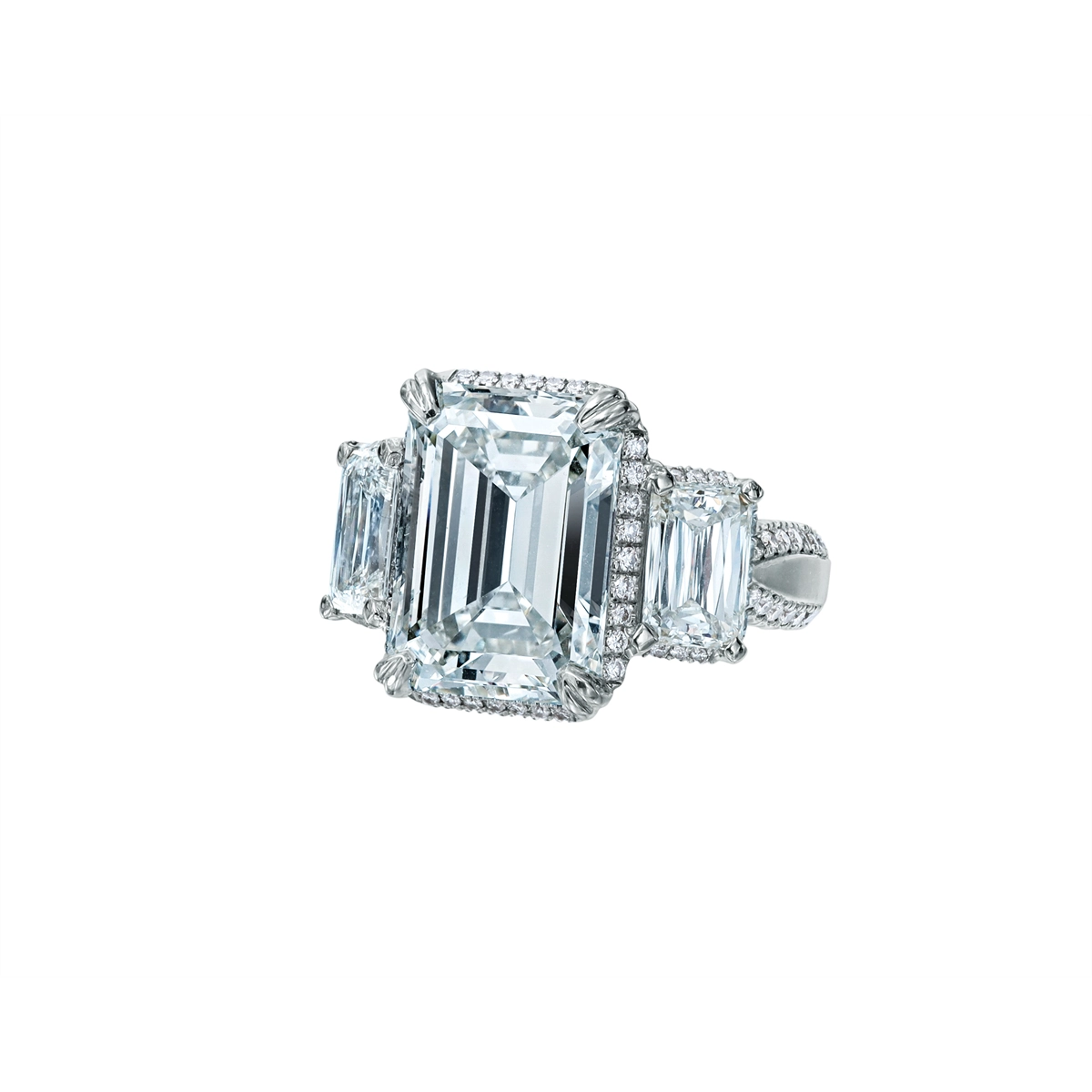 Rings Jewelry in Platinum/Palladium 235595