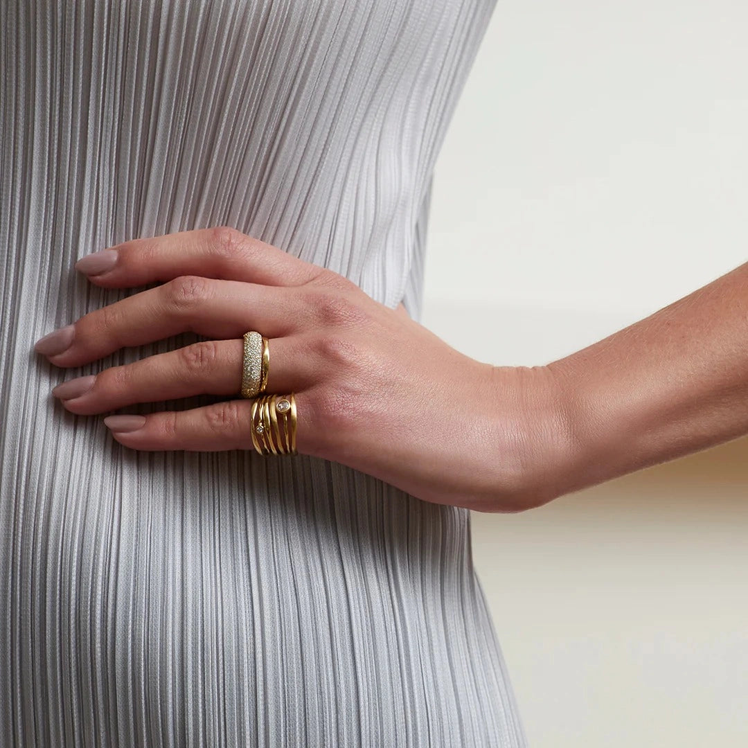 Ippolita Rings in Yellow Gold containing Diamond GR014DIA-A