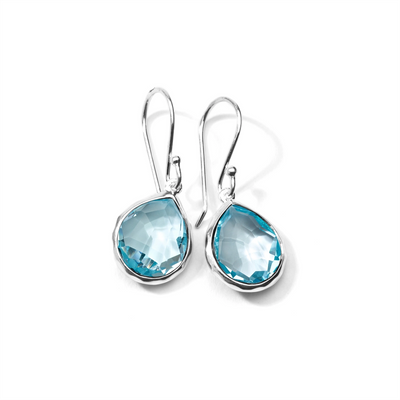 Ippolita Earrings in Silver containing Blue topaz  SE206BT