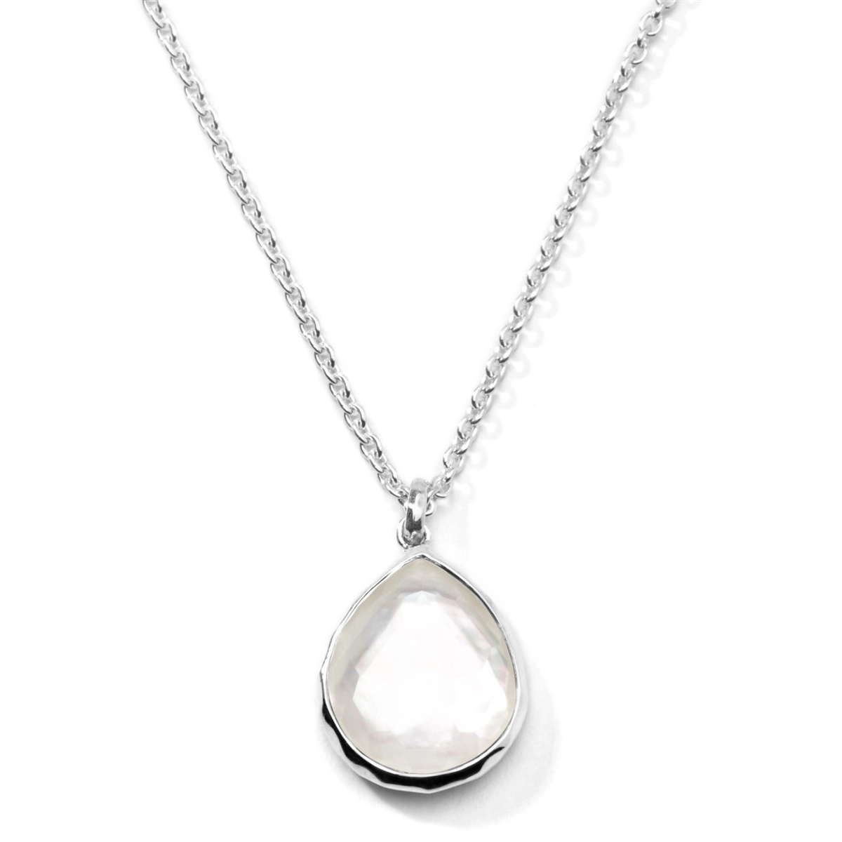 Ippolita Necklaces in Silver containing Mother of pearl, Quartz, Multi-gemstone SN091DFMOP