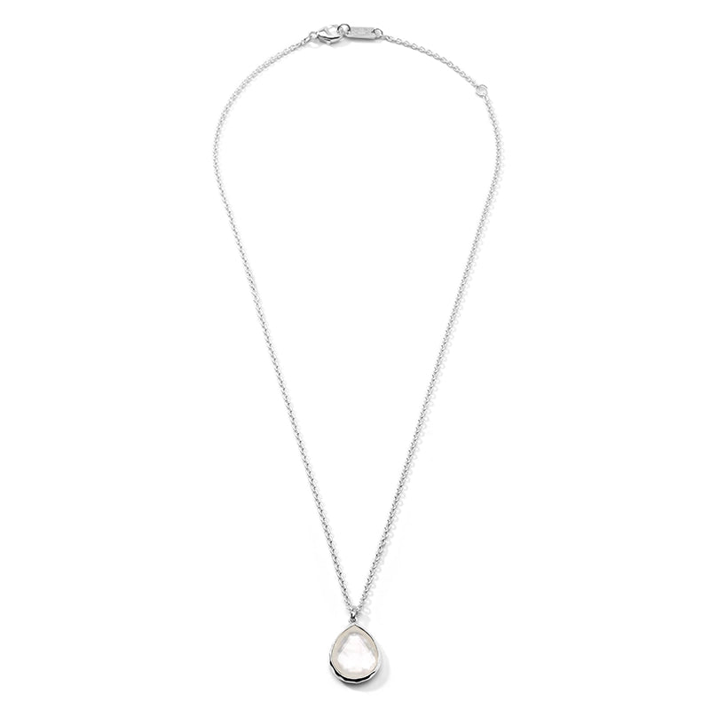 Ippolita Necklaces in Silver containing Mother of pearl, Quartz, Multi-gemstone SN091DFMOP