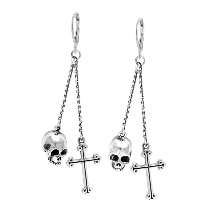 King Baby Studio Earrings in Silver Q60-5561
