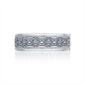 Tacori Wedding Rings in White Gold 116-6W