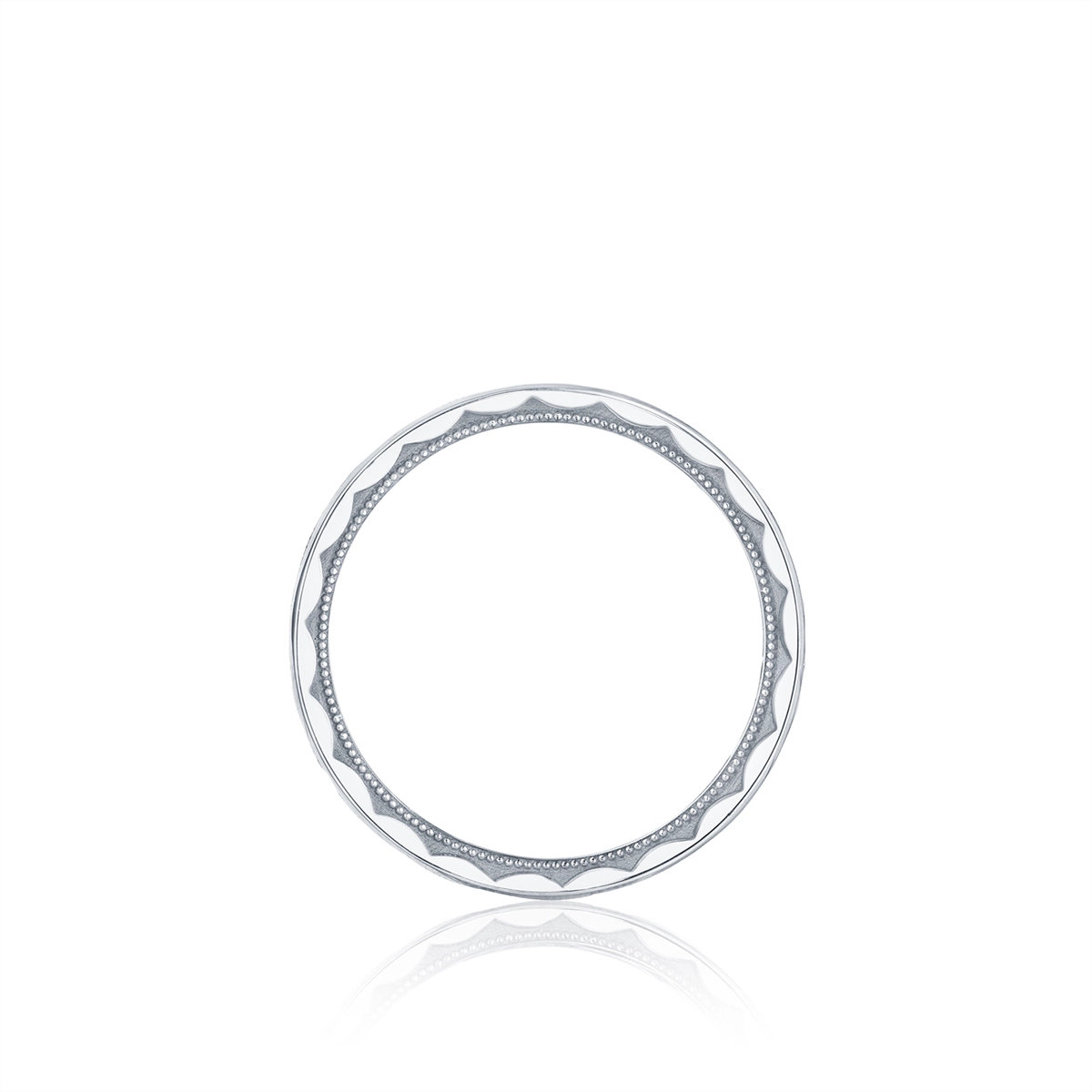 Tacori Wedding Rings in White Gold 116-6W