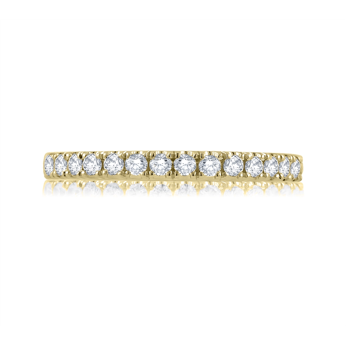 A. Jaffe Wedding Rings in Yellow Gold containing Diamond WR0906/15-Y