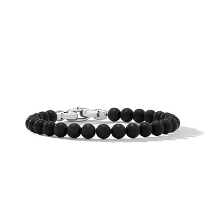 David Yurman Bracelets in Silver containing Black onyx B05080MSSBBO85