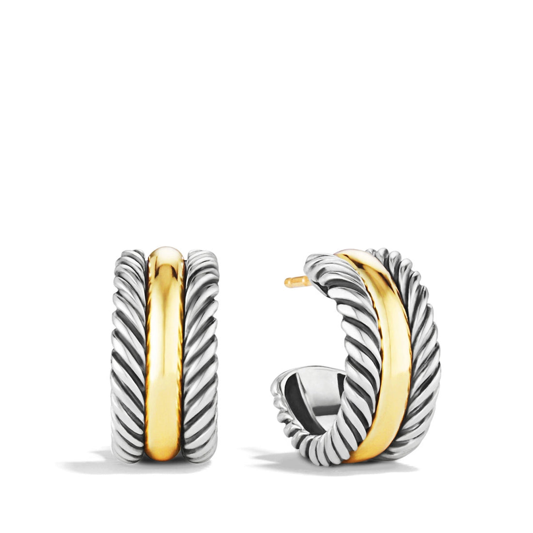 David Yurman Earrings in Mixed Metals E06224S4