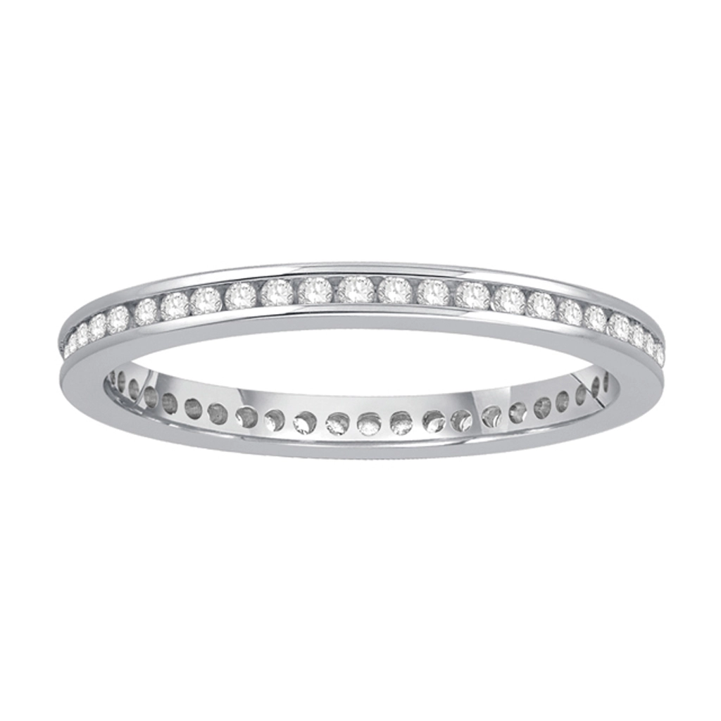 Wedding Bands Wedding Rings in White Gold containing Diamond 266212