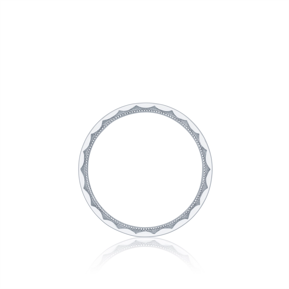 Tacori Wedding Rings in White Gold containing Diamond 126-6WD