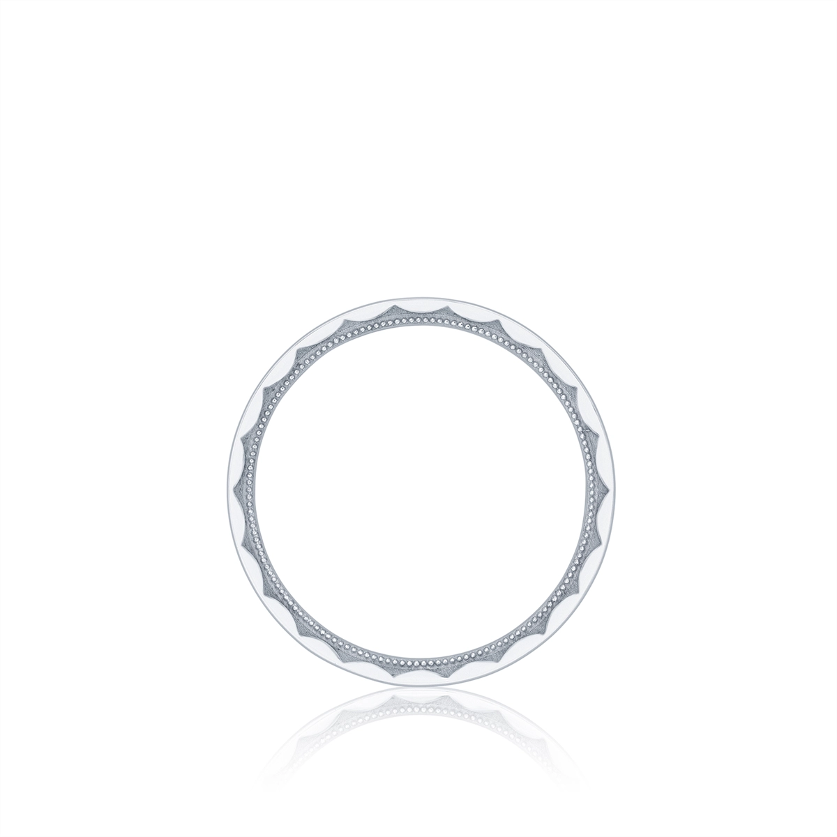 Tacori Wedding Rings in White Gold containing Diamond 126-6WD