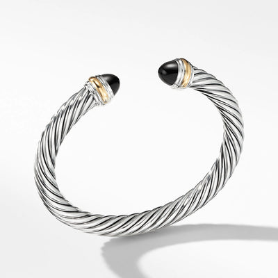 David Yurman Bracelets in Mixed Metals containing Black onyx B04425S4BBOL