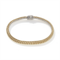 John Hardy Bracelets in Mixed Metals containing Diamond BZP96002RVDIXUM
