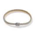 John Hardy Bracelets in Mixed Metals containing Diamond BZP96002RVDIXUM