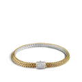 John Hardy Bracelets in Mixed Metals containing Diamond BZP96002RVDIXUM