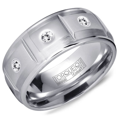 CrownRing Wedding Rings in Alternative Metals containing Diamond CB-2128-10