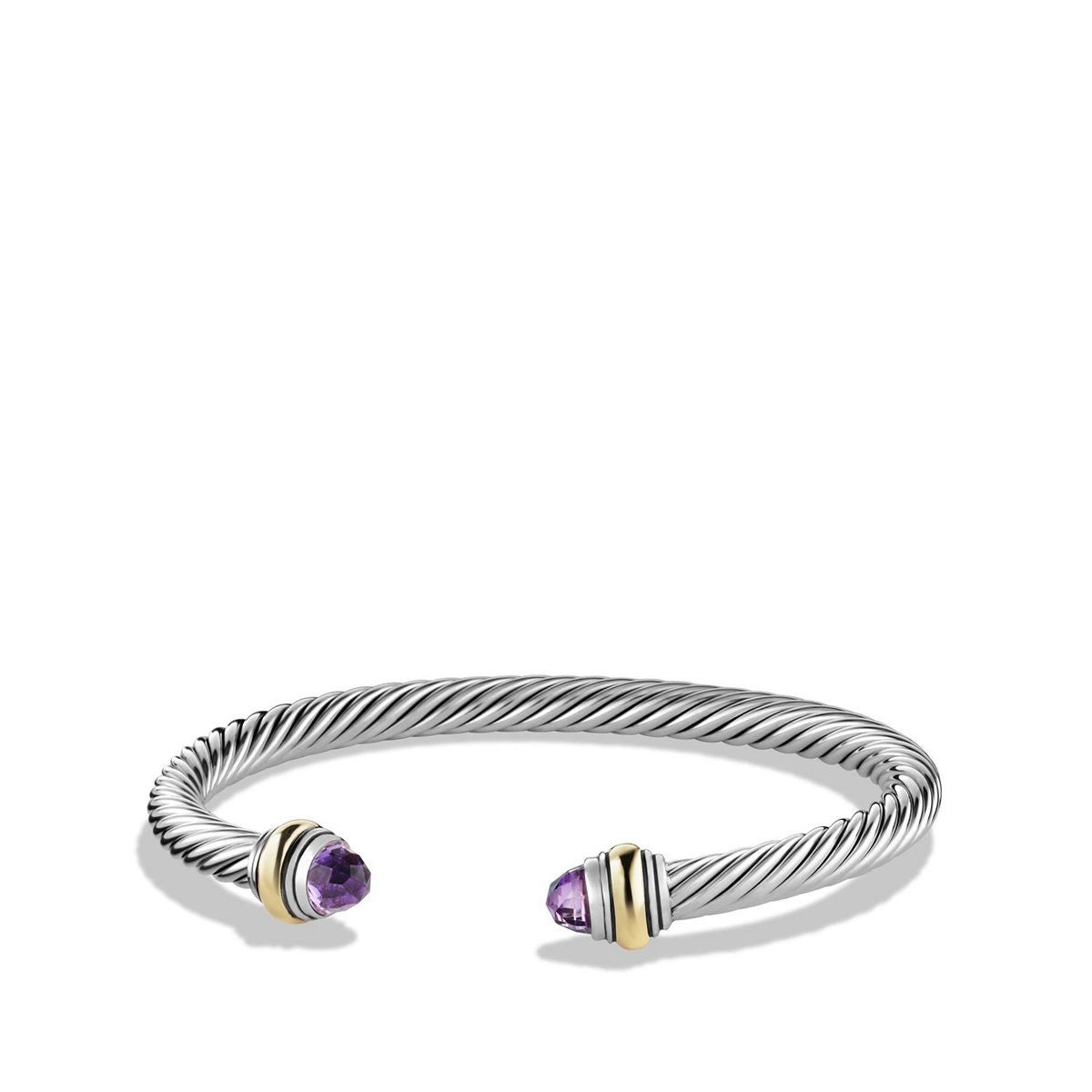 David Yurman Bracelets in Mixed Metals containing Amethyst B12381S4AAMM