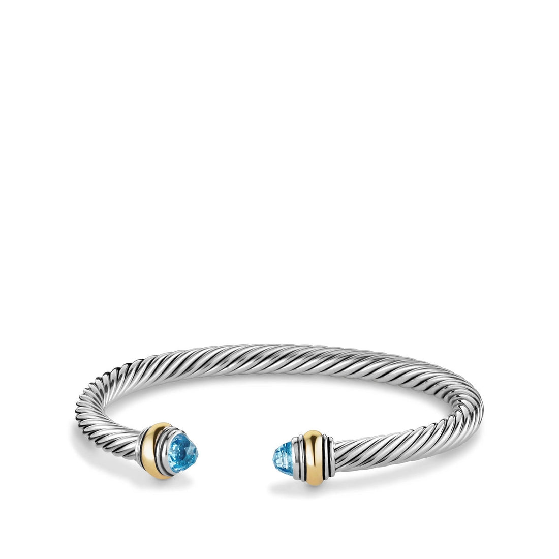 David Yurman Bracelets in Mixed Metals containing Blue topaz  B12381S4ABTM